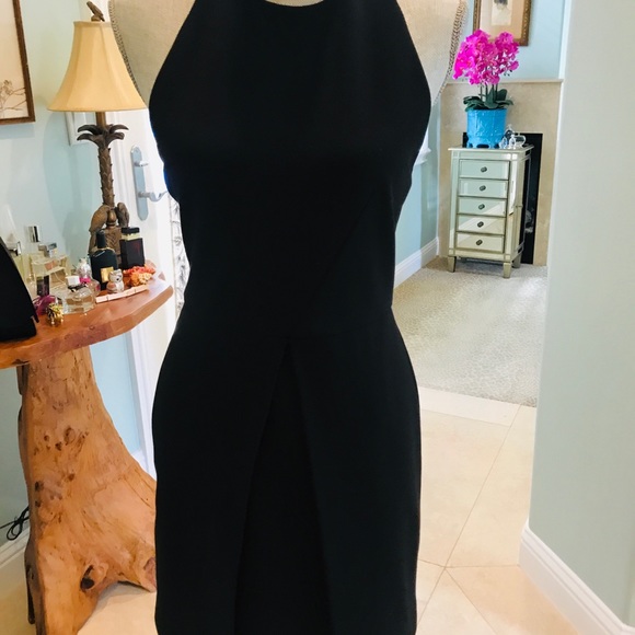 Little Black Halter Dress - Picture 5 of 8